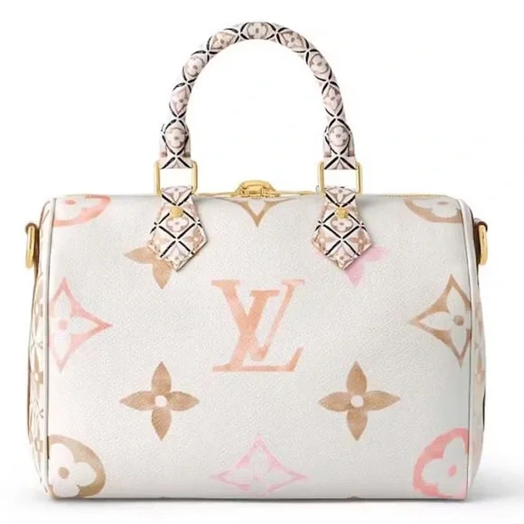 Brand New, Rare, Authentic Louis Vuitton By The Pool Speedy 25 Bandouliere - Picture 5 of 7